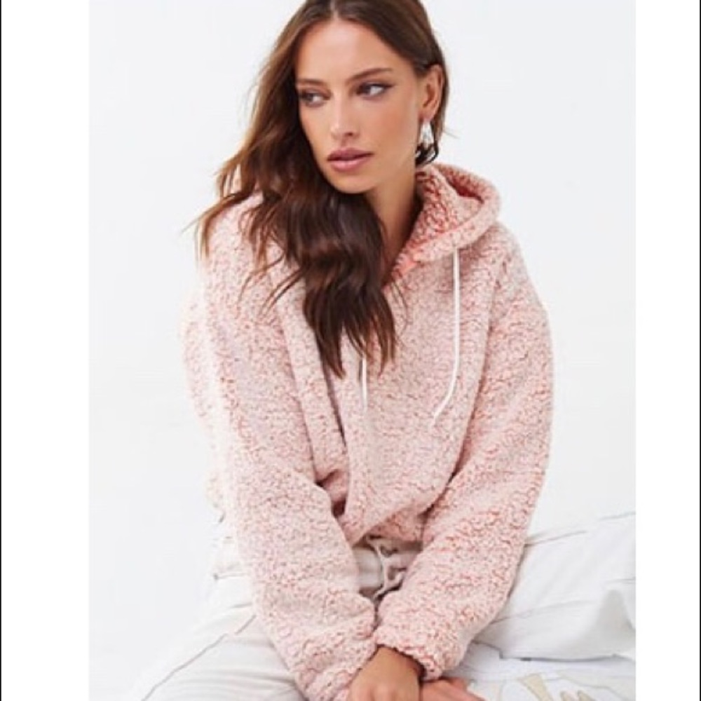 Plush hoodie